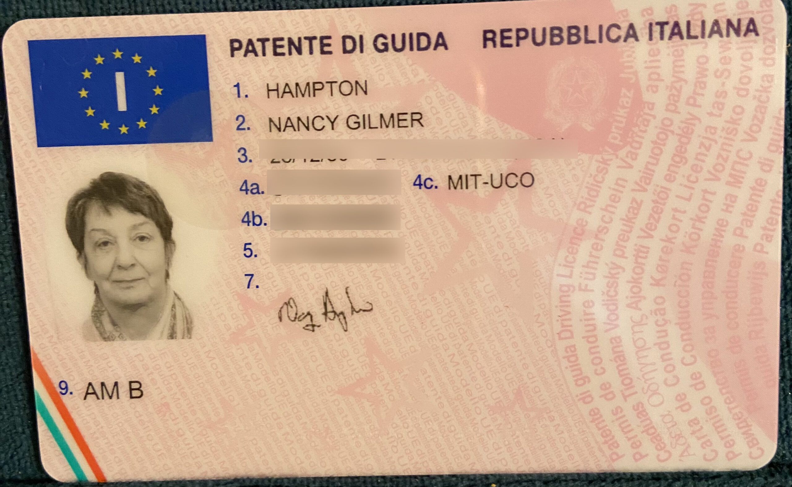 Drivers License In Italy